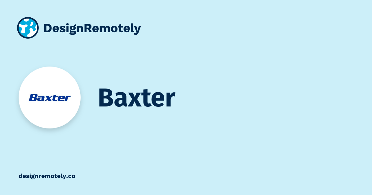 Remote Design Jobs at Baxter DesignRemotely